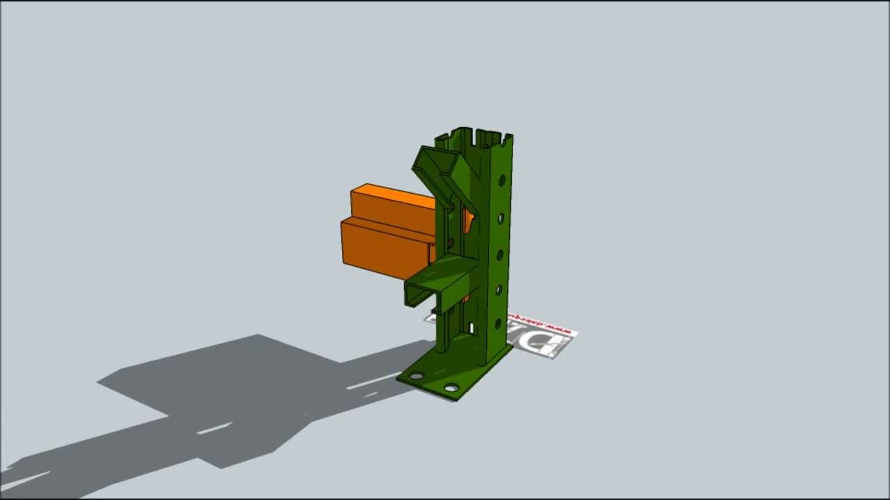 3D Ridg-U-Rak Slotted Pallet Rack