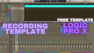 Vocal Recording In Logic Pro X For Beginners (Easy Recording Template)
