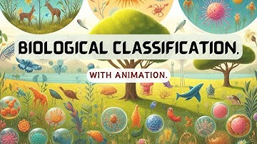 Biological Classification with animation in just 35 mins. #class11 #neet2025 #biologynotes