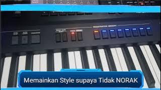 cara pengaturan/settingan style yamaha PSR SX700|Sx900|PSR 970 biar tidak norak
