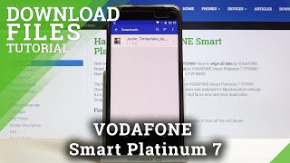 Downloaded Files Location - VODAFONE Smart Platinum 7 and Saved Files screenshot 5