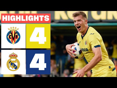 VILLARREAL CF 4 - 4 REAL MADRID | RESUMEN LALIGA EA SPORTS