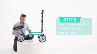 How to Set-up YF 9005A B00397A9 4 Knee Walker