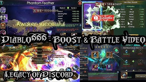 Diablo666 - Boost & Battle Video - Legacy of Discord 2020