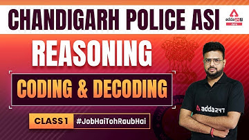 Chandigarh Police ASI Recruitment 2022 | Reasoning Classes | Coding & Decoding #1| By Rajkumar