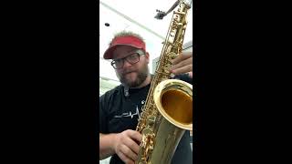 Tenor Sax Basics - First 5 notes!