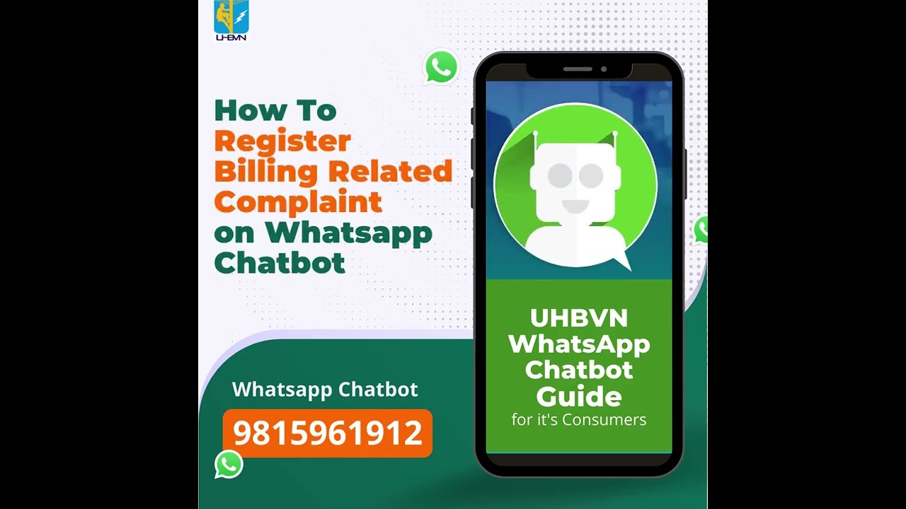 How to Register Billing Related Complaint on UHBVN WhatsApp Chatbot?