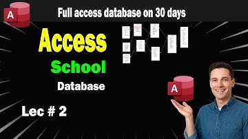 School Management Database Lecture  NO 2