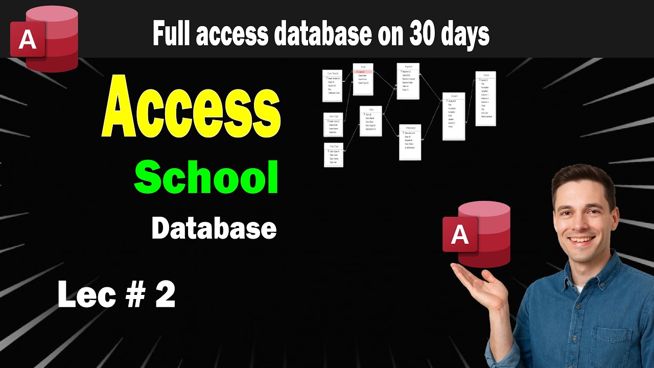 School Management Database Lecture NO 2 - YouTube