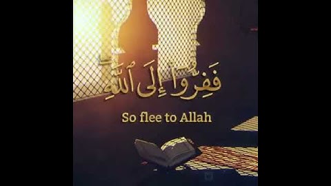 القارئ محمد النقيب ففروا إلى الله إني لكم منه نذير مبين محمد النقيب