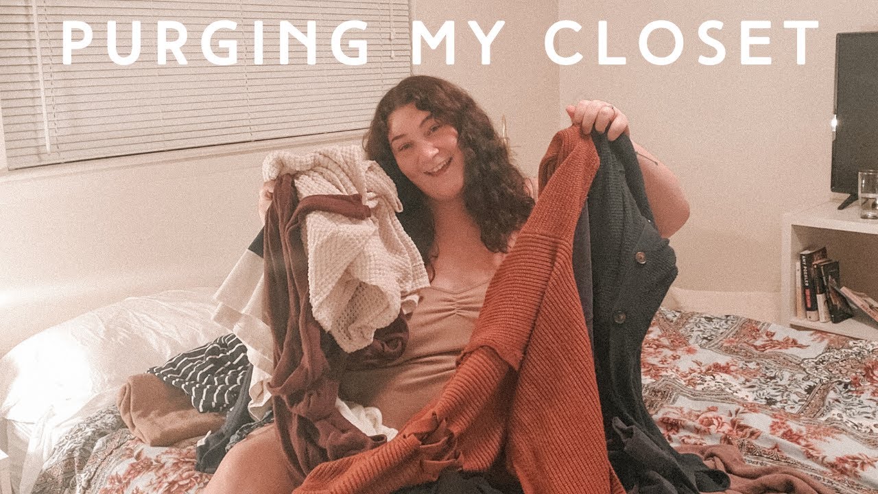 Purging My Closet (Eventually!) 🤪 YouTube