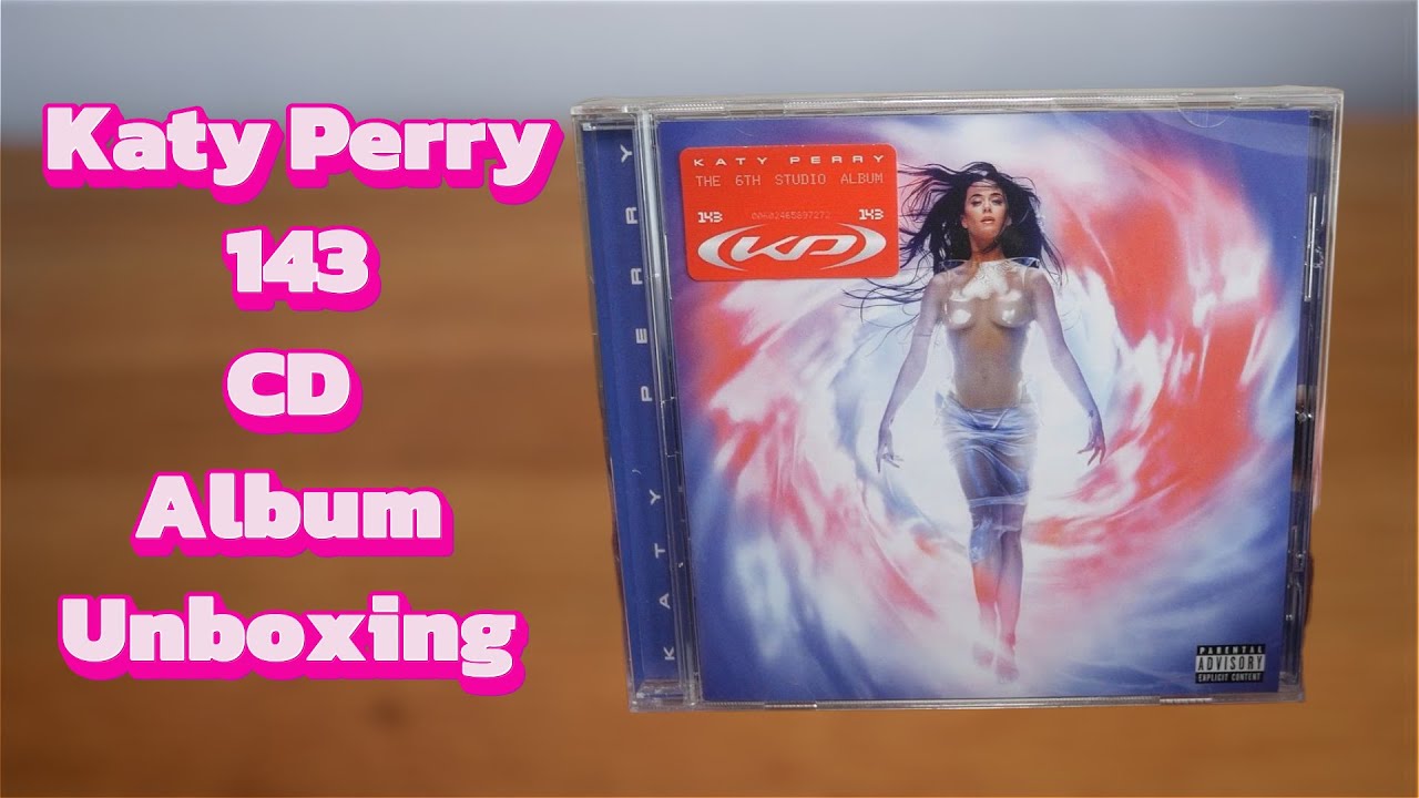 Katy Perry 143 CD Album Unboxing (2024)