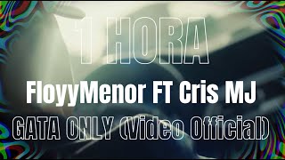 FloyyMenor FT Cris MJ - GATA ONLY (Video Official)  | EL COMIENZO. 1 HORA DE MUSICA EN HD
