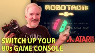 Nintendo Switch Joy-Cons on Your Classic 80's Console: Switch It Up on Your Atari 5200 (vid #58)