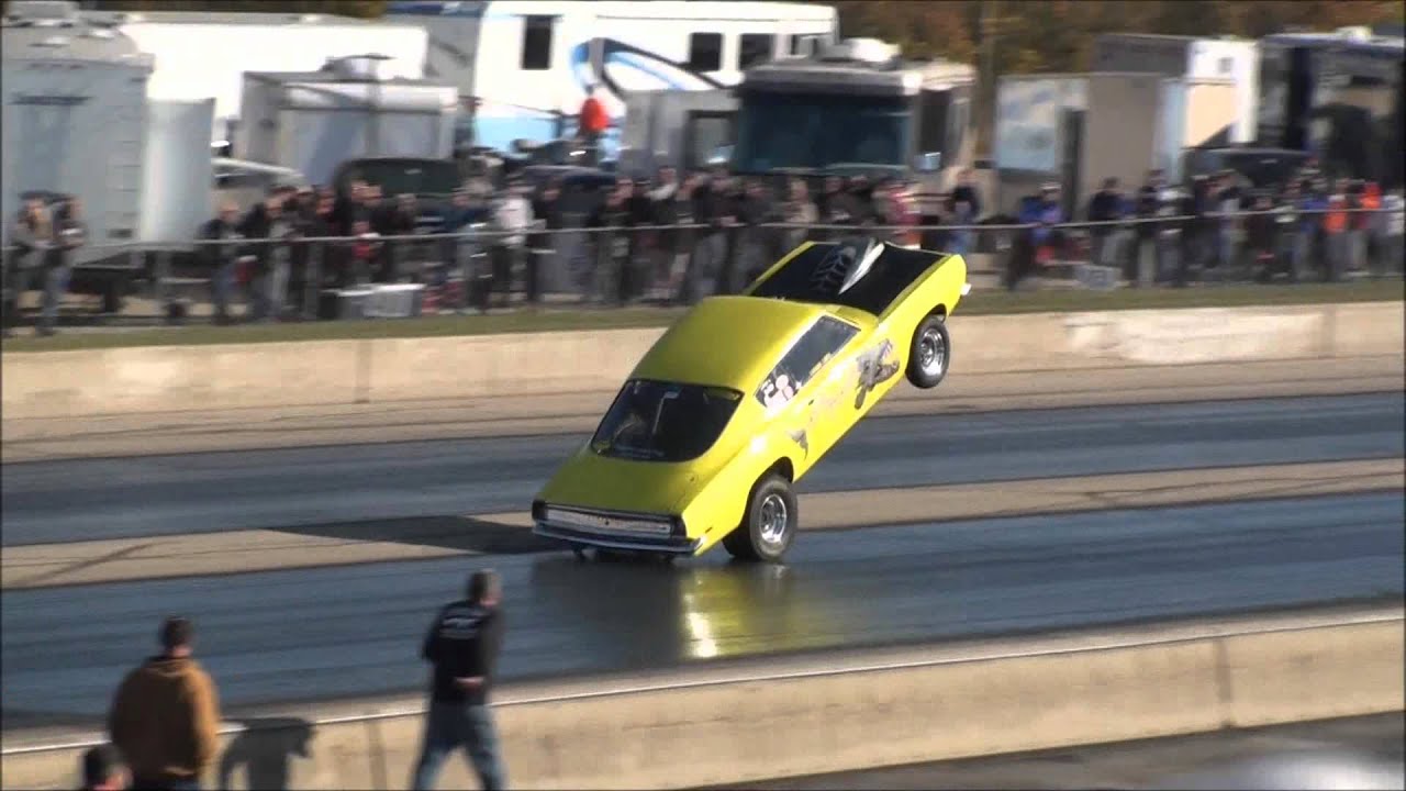 1969 Barracuda Wheelies Over 600 ft at a Wheelie Contest! YouTube