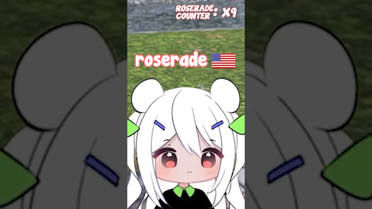 CORRECT Way to Pronounce Roserade? 🤔 (Multilingual Vtuber Moment)