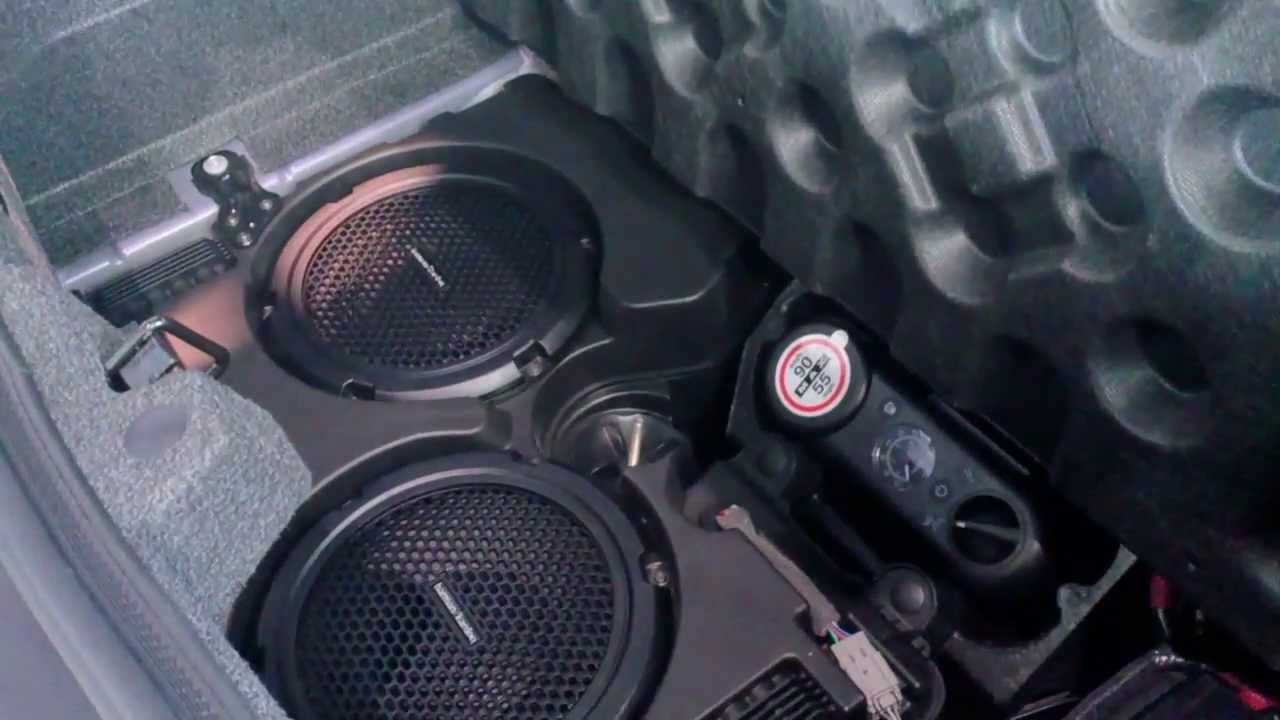 2012 Dodge Charger Subwoofer Box