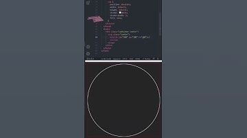 Super Easy How to Animate Circle Shape made in HTML SVG #shorts @jmc23id