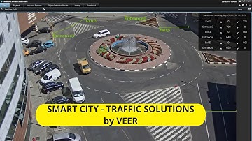 Smart City - AI video analytics traffic solutions by VEER
