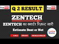 Zentech Quarter results!! Zentech Q 2 RESULT