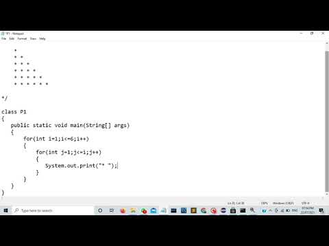 How to print Triangle pattern using Java