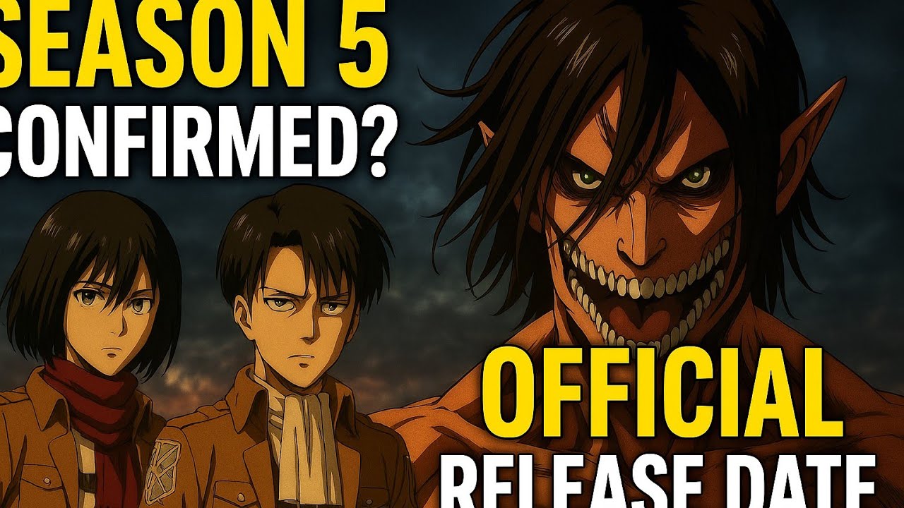 Attack on Titan Season 5 – Official Release Hindi  Date Confirmed? | AOT Final Update 2025