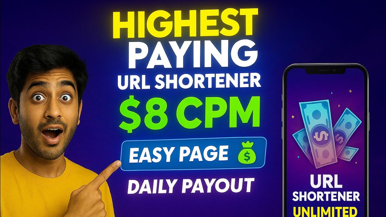 Highest Paying Best URL shortner in 2026 | Best Links Shortener. 