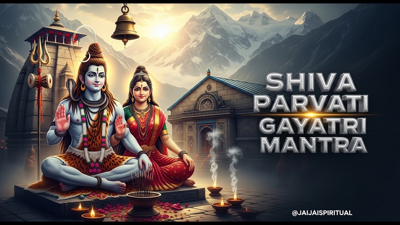 🕉️ Shiva Parvati Gayatri Mantra — Powerful Shiv Shakti Chant for Peace, Love & Protection