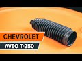 Changer amortisseurs avant et les soufflets CHEVROLET AVEO T-250 TUTORIEL | AUTODOC