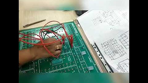 Implementation of Asynchronous counter using Digital Trainer Kit