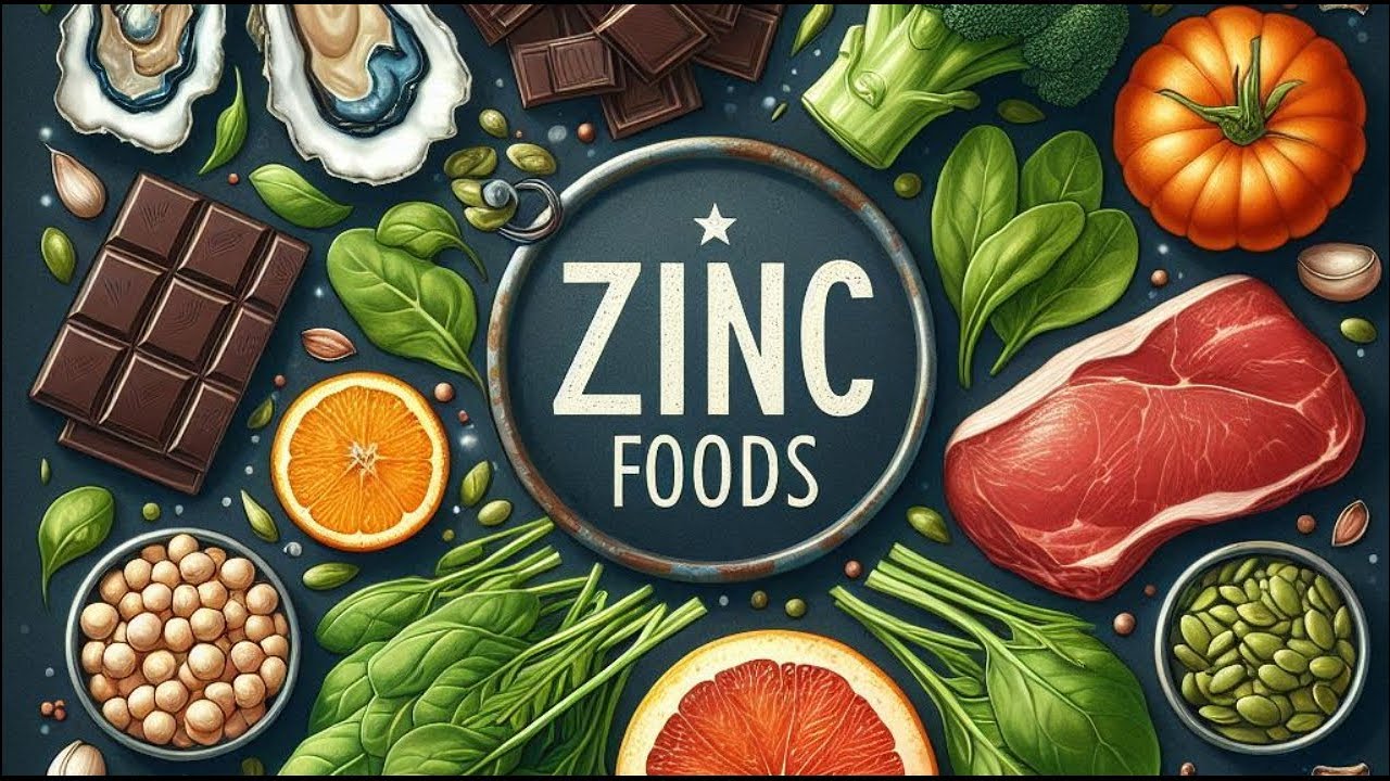 Top 10 Zinc Rich Foods!