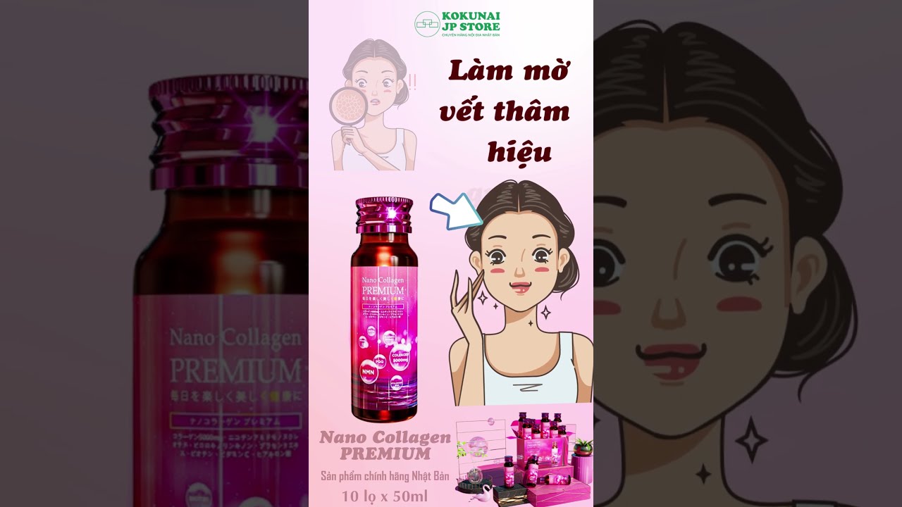 Nano Collagen PREMIUM - Nhật Bản - Kokunai Jp Store