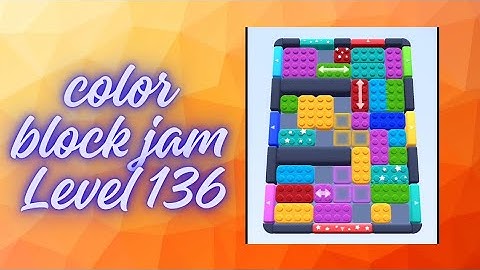 Color block jam Level 136 solution full video 