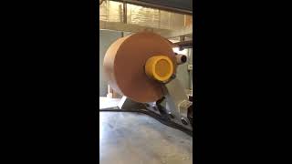 62" (1.58M) MELTOG ROTARY SHEETER W/ DUAL POSITION UNWIND STANDS