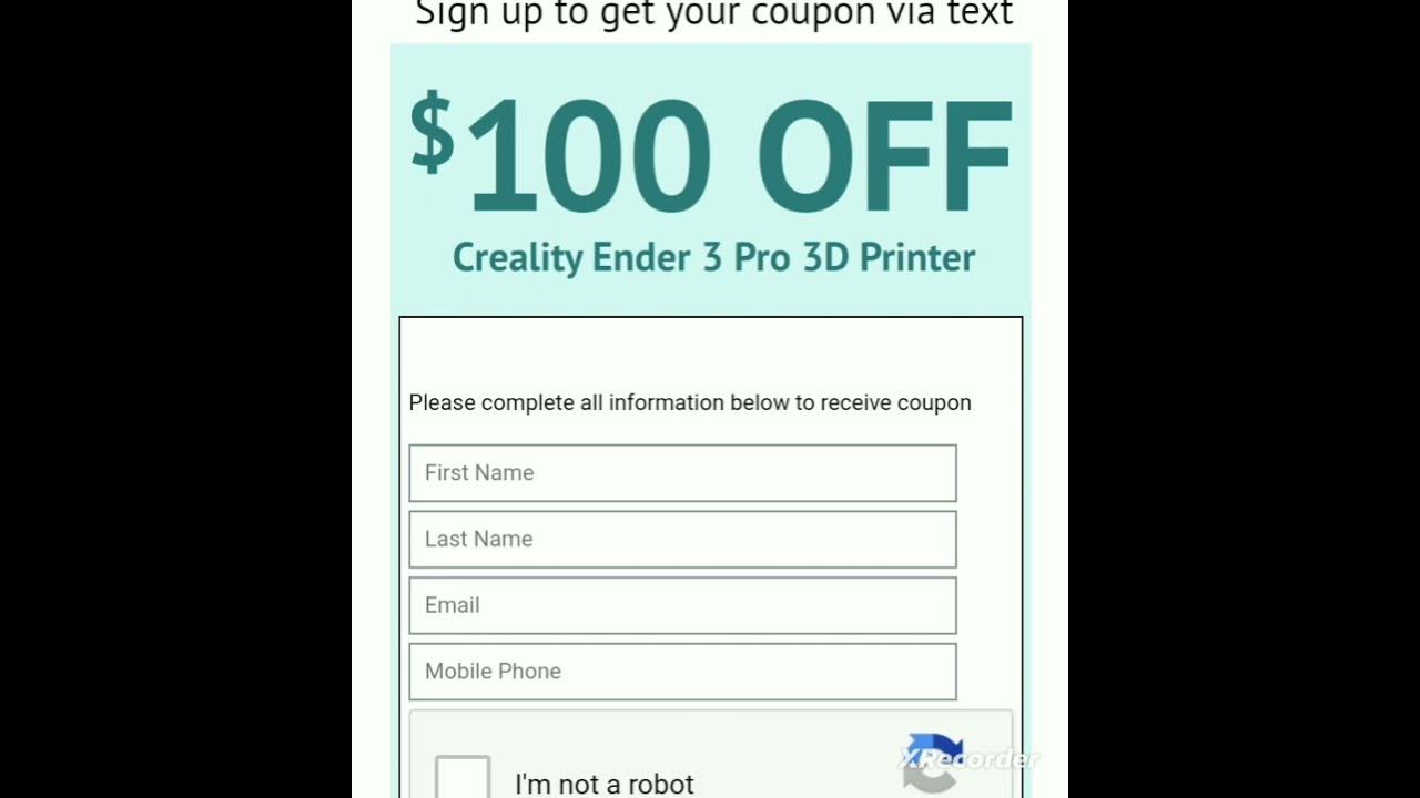 Microcenter Ender 3 Coupon YouTube Microcenter Ender 3 Coupon YouTube
