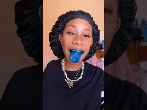 She Ate A Whole Thing Of Blue Food Coloring