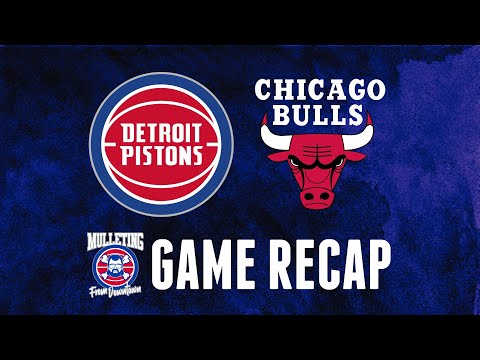 Mulleting from Downtown: The Pistons won their ninth of the season