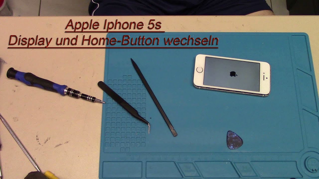 Apple Iphone 5s Display und Home Button wechseln YouTube