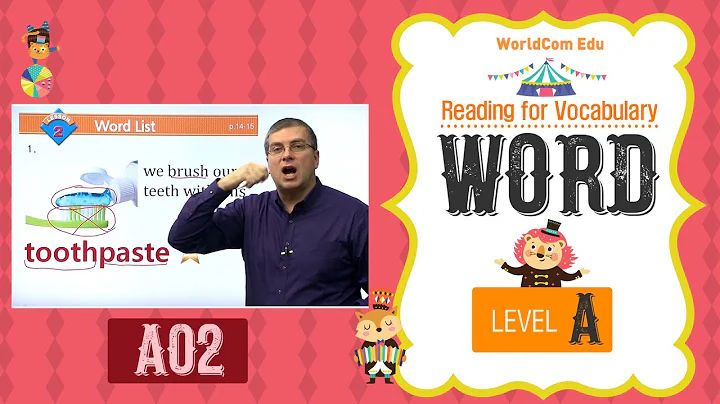 Reading for Vocabulary WORD | Level A | Lesson 02 |  Brian Stuart I ( Learn English ) - DayDayNews