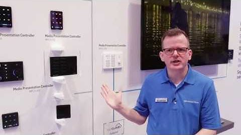 Crestron Advanced 3-Series Wall Mount Media Presentation Controllers at InfoComm 2018