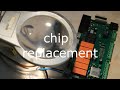 SMD chip replacement at home! How is it done ?It&#39;s easy! Смяна на SMD чип в Къщи! Как се прави?Лесно