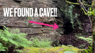 We Found a Cave on the Calderdale Way