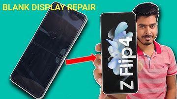 Samsung Galaxy Z FLIP 4 Blank Display Repair || QASWA TELECOM