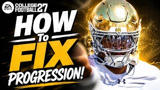Why Progression is Terrible in Dynasty CFB27