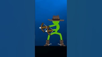 Cowboy Gunslinger by Alan Becker #alanbecker #short #cowboy #gunslinger #oldtownroad #cowboy