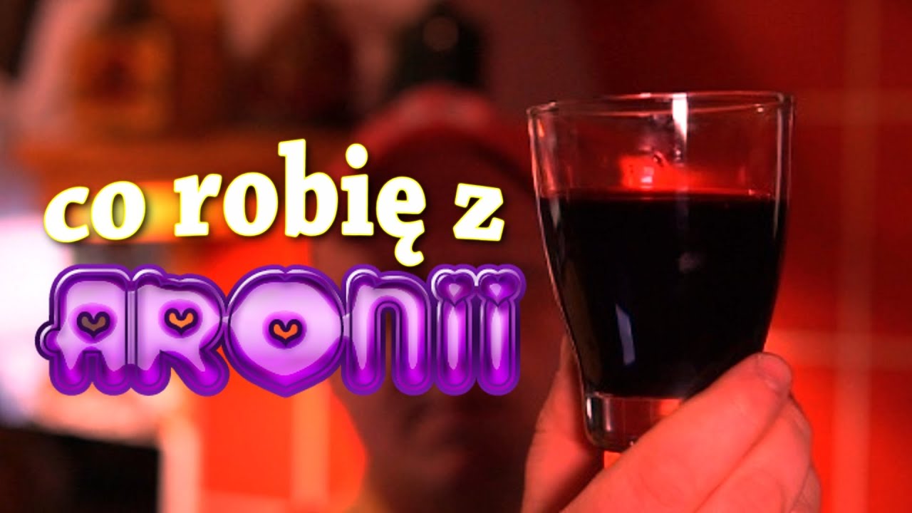 sok z ARONII z sokownika | Co robię z aronii