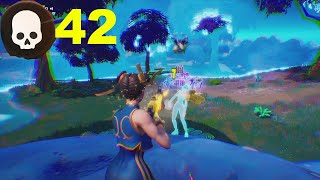 42 Elimination Solo Vs Squads Win Full Gameplay Season 3 (Fortnite Chapter 3) Playstation 4 Pro