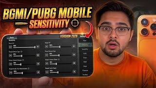 🔥PUBG MOBILE/BGMI SENSITIVITY SETTINGS 2026 😱 BEST ZERO RECOIL SENSITIVITY SETTINGS NEW UPDATE 4.4✅