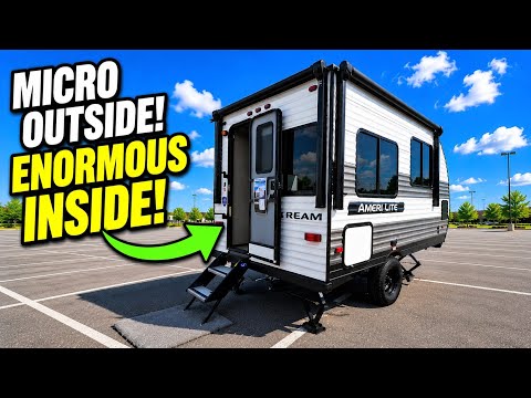 CRAZY AFFORDABLE, TINY RV from Gulfstream! Ameri Lite 16RD $10k-17k!