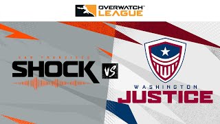 San Francisco Shock vs Washington Justice | June Joust Qualifiers | Week 3 Day 3 — West